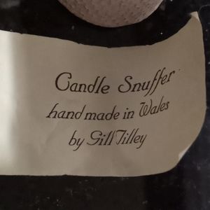 Candle Snuffer set handmade in Wales (900)